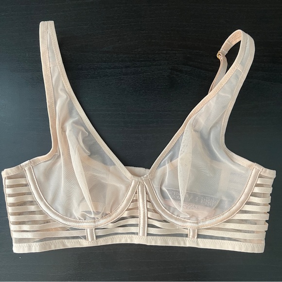 Victorias Secret Intimates And Sleepwear Victorias Secret Very Sexy Luxe Unlined Mesh Plunge